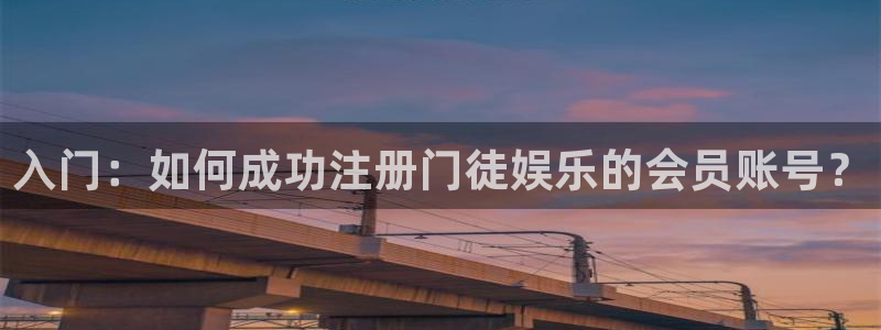 BB贝博艾弗森是大平台吗：入门：如何成功注册门徒娱乐的会员账号？