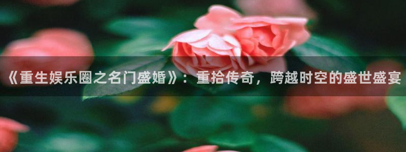BB贝博艾弗森充值怎么退款：《重生娱乐圈之名门盛婚》：重拾传奇，跨越时空的盛世盛宴