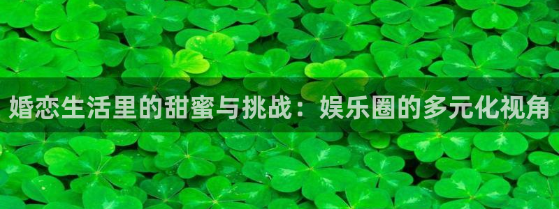 BB贝博艾弗森(com.youad.authst)：婚恋生活里的甜蜜与挑战：娱乐圈的多元化视角