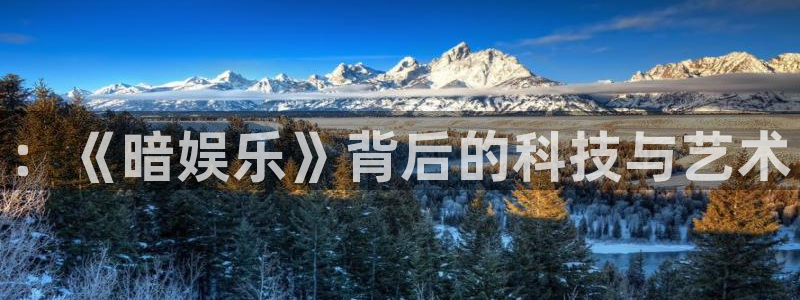 BB贝博艾弗森电子游戏官网：：《暗娱乐》背后的科技与艺术